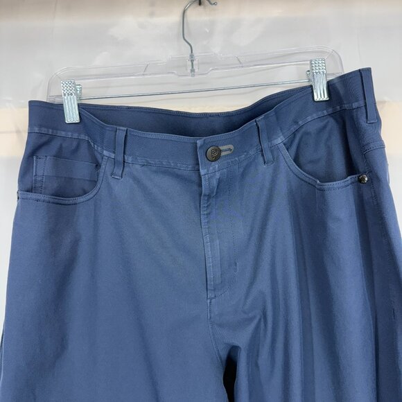 Public Rec Men 34 Chino Pants Navy Blue Casual Everyday Work Office Commute - Picture 2 of 11